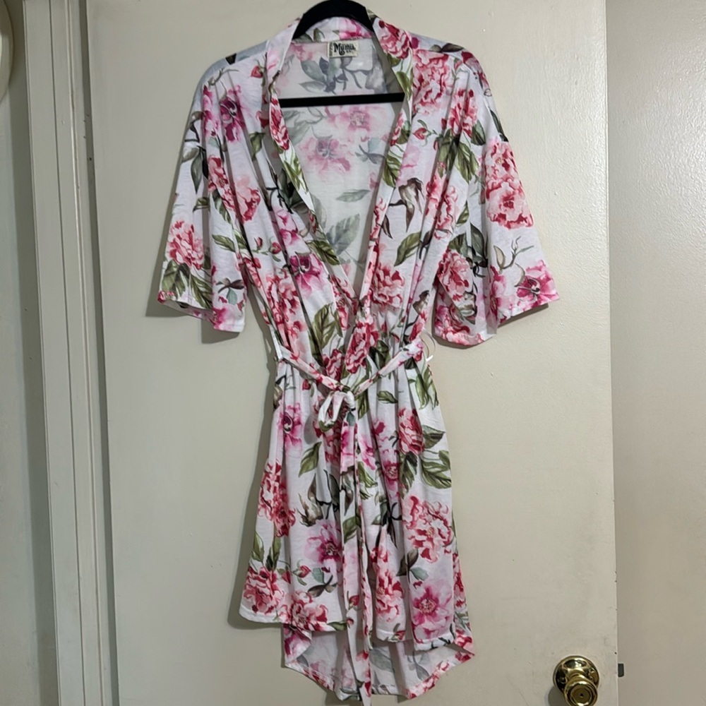 Show Me Your MuMu Brie Robe Garden of Blooms